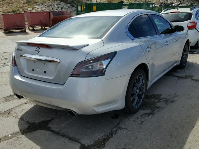 1N4AA5AP1CC865868 - 2012 NISSAN MAXIMA S GRAY photo 4