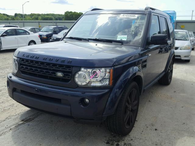 SALAK2D41DA676957 - 2013 LAND ROVER LR4 HSE LU BLUE photo 2