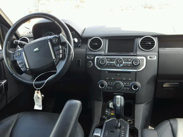 SALAK2D41DA676957 - 2013 LAND ROVER LR4 HSE LU BLUE photo 9