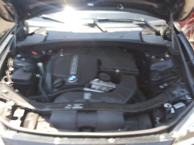 WBAVM5C57DVV89326 - 2013 BMW X1 XDRIVE3 BLACK photo 7