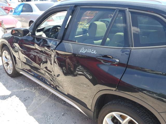 WBAVM5C57DVV89326 - 2013 BMW X1 XDRIVE3 BLACK photo 9