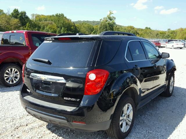 2GNALBEK5F1129776 - 2015 CHEVROLET EQUINOX LT BLACK photo 4