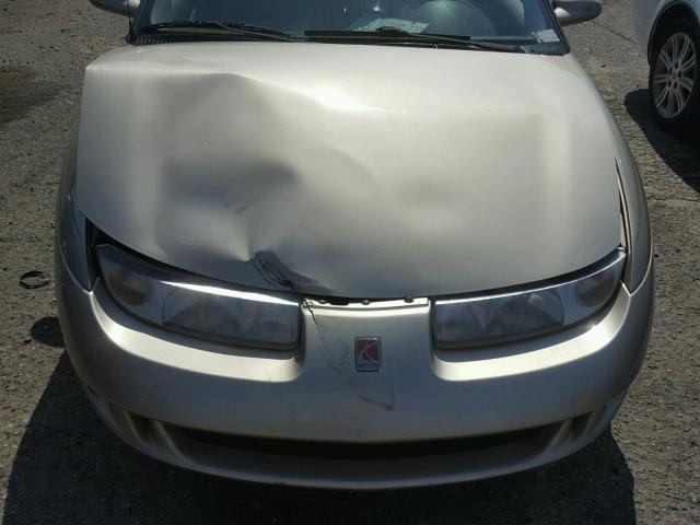 1G8ZH1270VZ134875 - 1997 SATURN SC2 GOLD photo 7