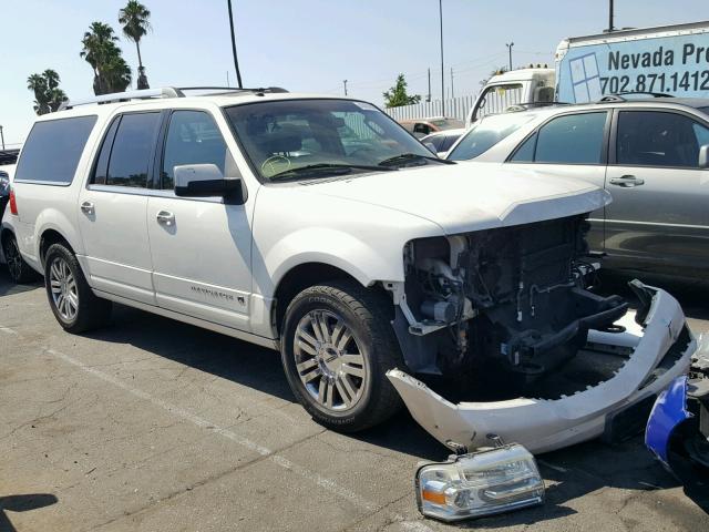 5LMFL28568LJ16464 - 2008 LINCOLN NAVIGATOR WHITE photo 1