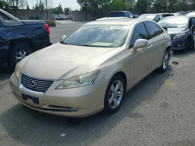 JTHBJ46G572103672 - 2007 LEXUS ES GOLD photo 2