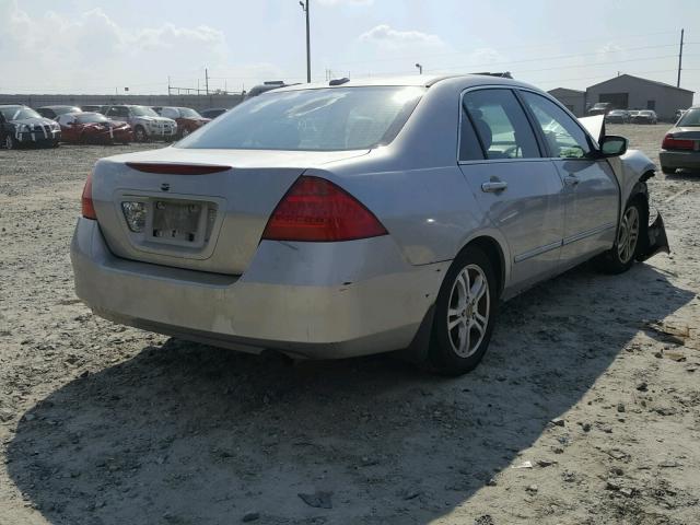 1HGCM56897A152831 - 2007 HONDA ACCORD SILVER photo 4