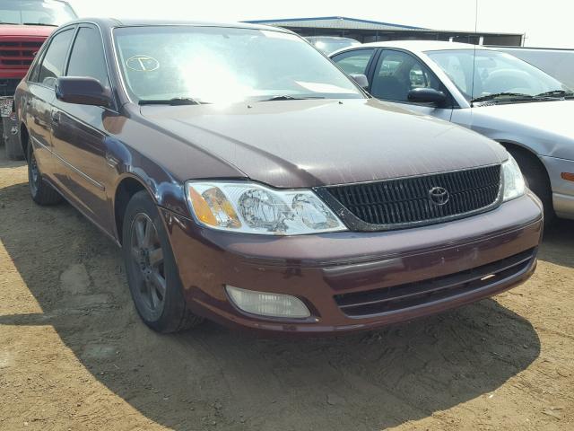 4T1BF28B02U228421 - 2002 TOYOTA AVALON XL MAROON photo 1