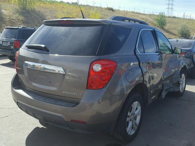 2CNFLEEC4B6284045 - 2011 CHEVROLET EQUINOX LT GOLD photo 4