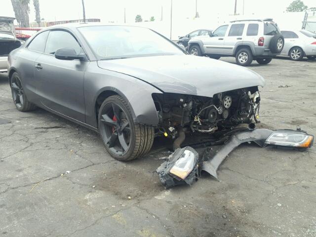 WAULFAFR7CA004727 - 2012 AUDI A5 GRAY photo 2