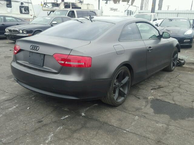 WAULFAFR7CA004727 - 2012 AUDI A5 GRAY photo 4