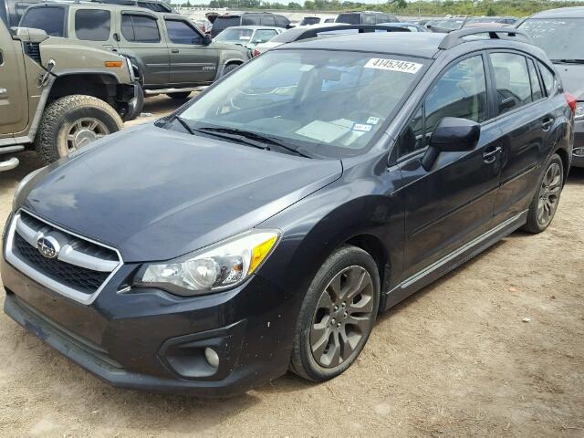 JF1GPAL68D2888318 - 2013 SUBARU IMPREZA BLUE photo 2