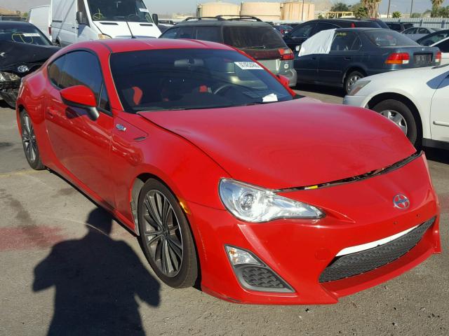 JF1ZNAA15D1734936 - 2013 TOYOTA SCION FR-S RED photo 1