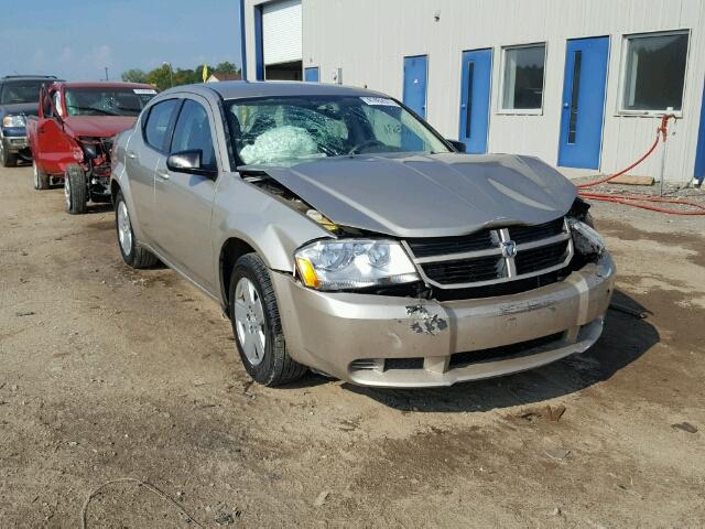 1B3LC46K78N229943 - 2008 DODGE AVENGER TAN photo 1