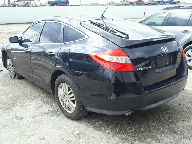 5J6TF3H54CL007317 - 2012 HONDA CROSSTOUR BLACK photo 3