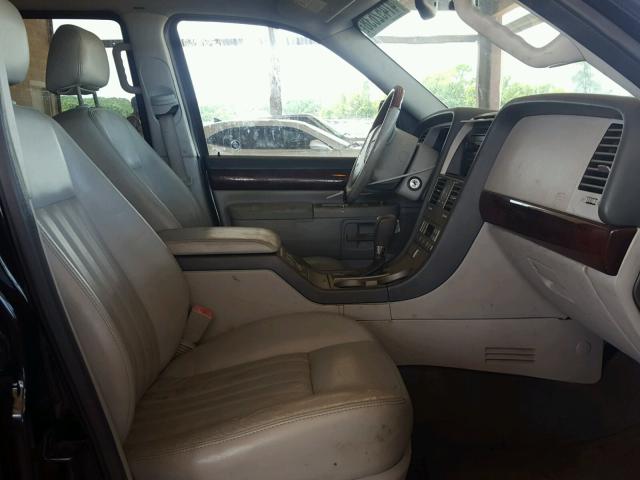5LMEU68H64ZJ52334 - 2004 LINCOLN AVIATOR BLACK photo 5