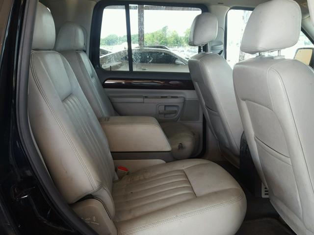 5LMEU68H64ZJ52334 - 2004 LINCOLN AVIATOR BLACK photo 6