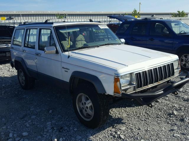 1J4FJ58S5NL135162 - 1992 JEEP CHEROKEE L WHITE photo 1