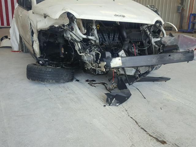 1J4NT4FB3AD521618 - 2010 JEEP COMPASS SP WHITE photo 10