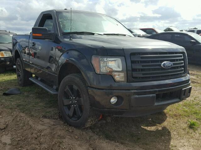 1FTMF1CT3EFA12272 - 2014 FORD F150 BLACK photo 1