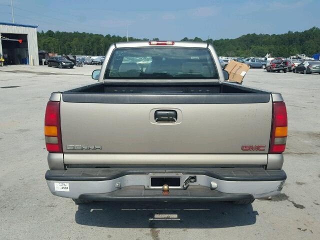 1GTEC14W41Z180257 - 2001 GMC NEW SIERRA GOLD photo 6