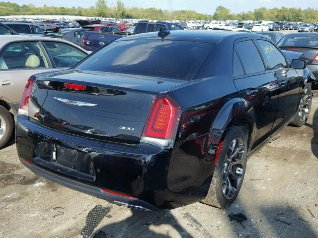 2C3CCABG1GH207687 - 2016 CHRYSLER 300 S BLACK photo 4