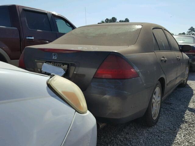 1HGCM56706A151945 - 2006 HONDA ACCORD EX GRAY photo 4