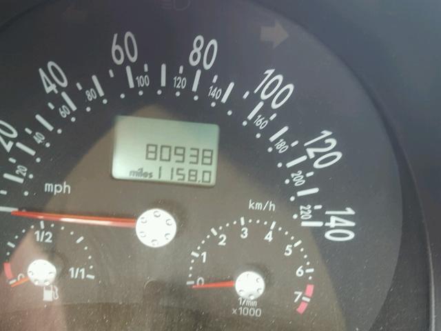 3VWCM31Y64M319572 - 2004 VOLKSWAGEN NEW BEETLE წითელი ფოტო 8