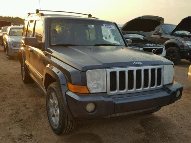 1J8HH68277C604702 - 2007 JEEP COMMANDER CHARCOAL photo 1