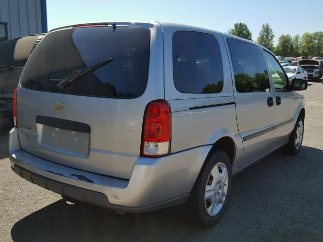 1GNDV23L56D105128 - 2006 CHEVROLET UPLANDER L 银色 照片 4