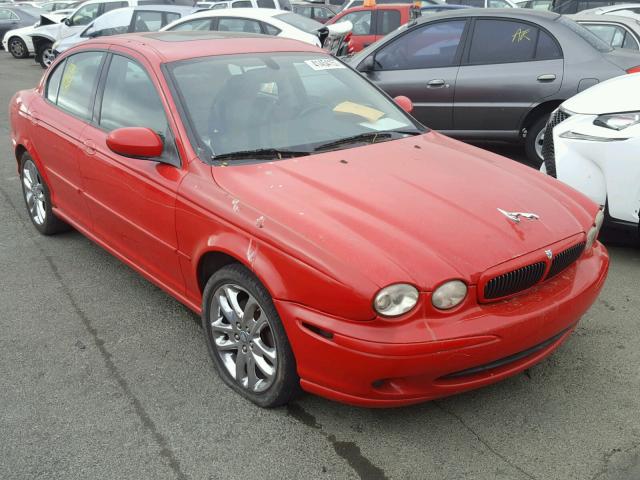 SAJEB53D12XC07992 - 2002 JAGUAR X-TYPE SPO RED photo 1