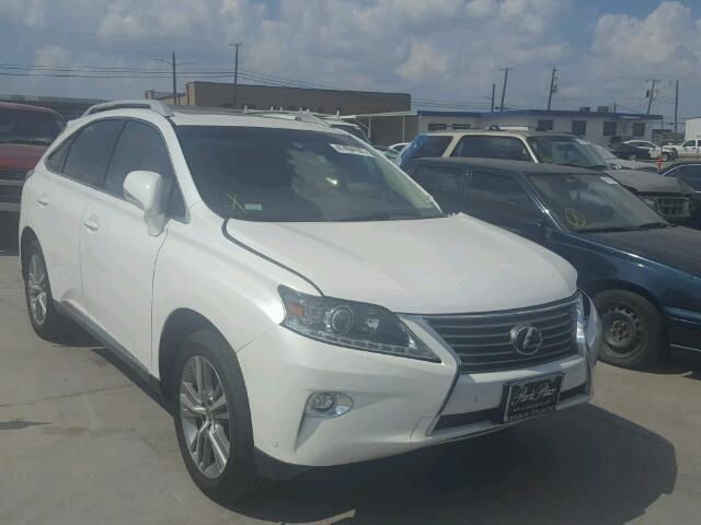 2T2ZK1BA0FC158653 - 2015 LEXUS RX 350 WHITE photo 1