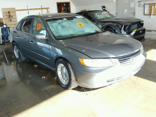 KMHFC46FX6A057924 - 2006 HYUNDAI AZERA SE GRAY photo 1