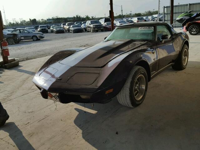 1Z8789S432787 - 1979 CHEVROLET CORVETTE PURPLE photo 2