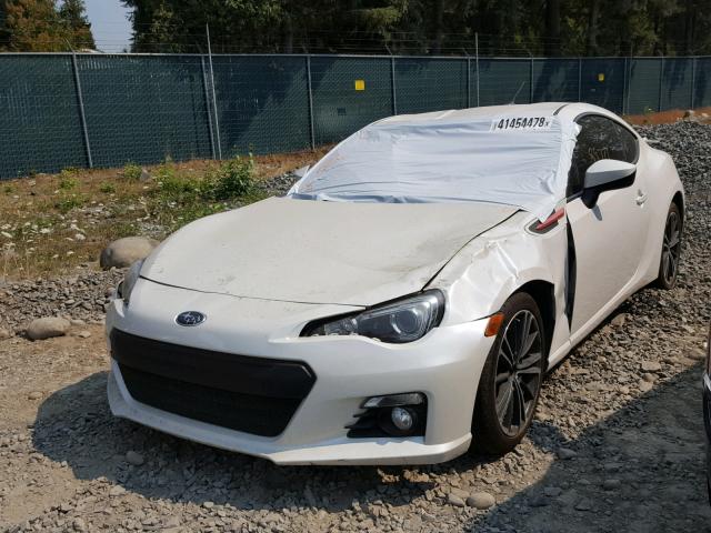 JF1ZCAC13D1602714 - 2013 SUBARU BRZ 2.0 LI WHITE photo 2