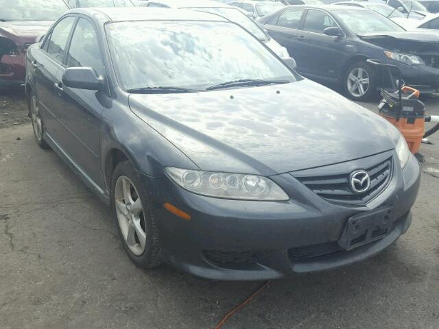 1YVFP80C445N34233 - 2004 MAZDA 6 GRAY photo 1