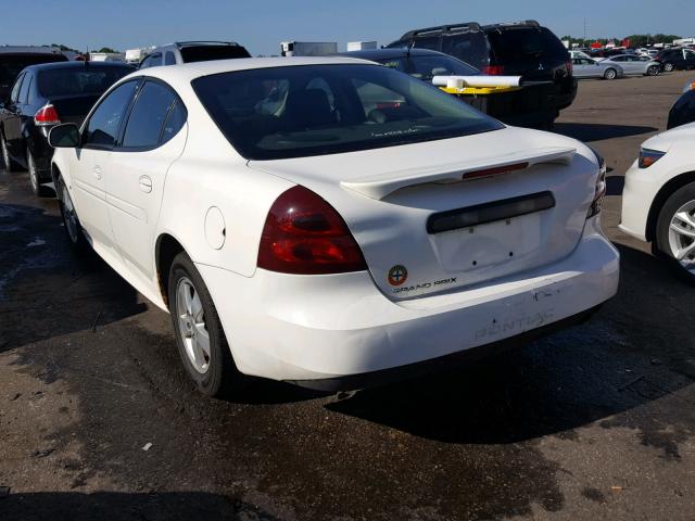 2G2WP552861299686 - 2006 PONTIAC GRAND PRIX WHITE photo 3