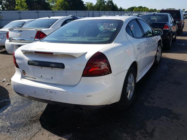 2G2WP552861299686 - 2006 PONTIAC GRAND PRIX WHITE photo 4