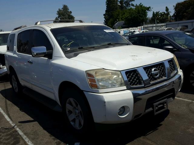 5N1AA08A24N716692 - 2004 NISSAN ARMADA SE SILVER photo 1