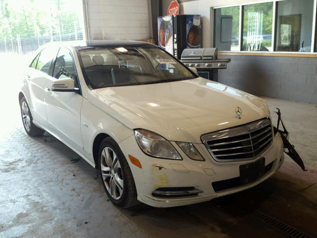 WDDHF2EB7BA465224 - 2011 MERCEDES-BENZ E 350 BLUE WHITE photo 1