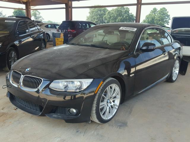 WBADX7C50CE745798 - 2012 BMW 335 I BLACK photo 2