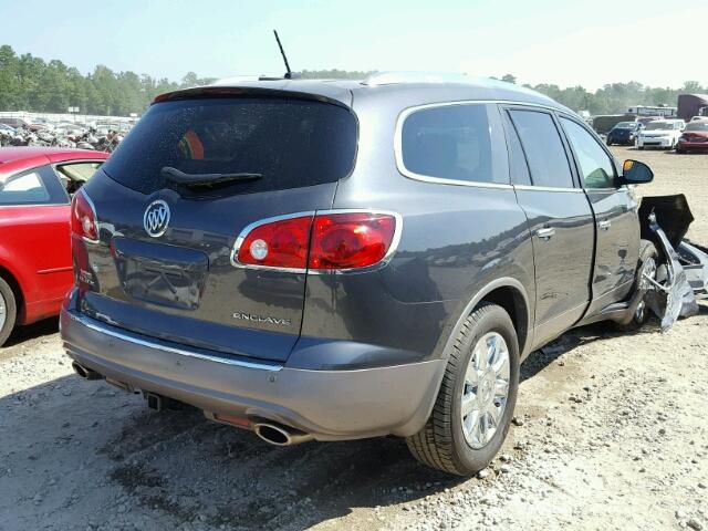 5GAKRCED7CJ316345 - 2012 BUICK ENCLAVE GRAY photo 4