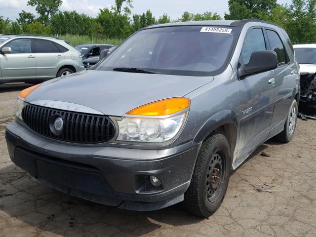 3G5DA03E13S555887 - 2003 BUICK RENDEZVOUS GRAY photo 2