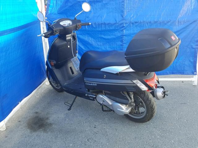 LC2D2H125HC100399 - 2017 KYMCO USA INC LIKE 200I BLACK photo 3