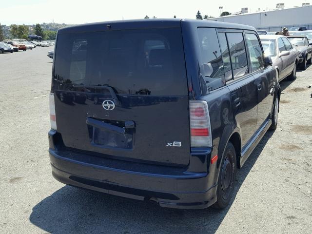 JTLKT324764092330 - 2006 TOYOTA SCION XB Көк фото 4