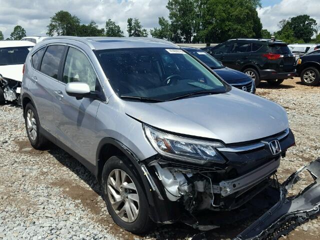 2HKRM4H7XGH625426 - 2016 HONDA CR-V EXL SILVER photo 1