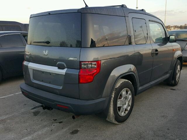 5J6YH2H30BL002123 - 2011 HONDA ELEMENT GRAY photo 4