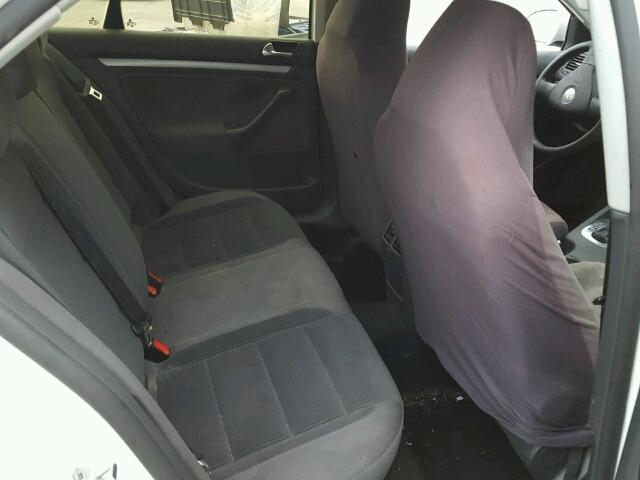 3VWJZ71K69M149619 - 2009 VOLKSWAGEN JETTA S 白色 照片 6