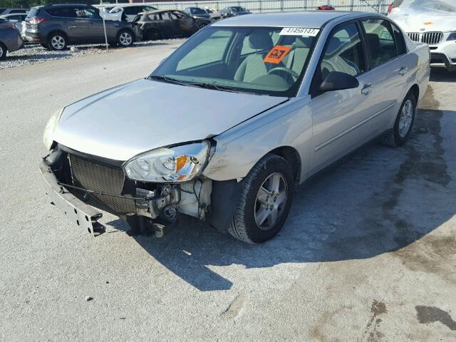 1G1ZT52894F245261 - 2004 CHEVROLET MALIBU LS ვერცხლისფერი ფოტო 2