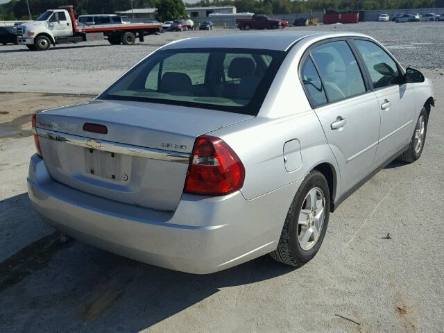 1G1ZT52894F245261 - 2004 CHEVROLET MALIBU LS ვერცხლისფერი ფოტო 4