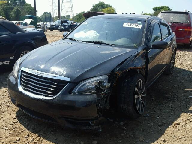 1C3CCBCG9DN508134 - 2013 CHRYSLER 200 LIMITE BLACK photo 2